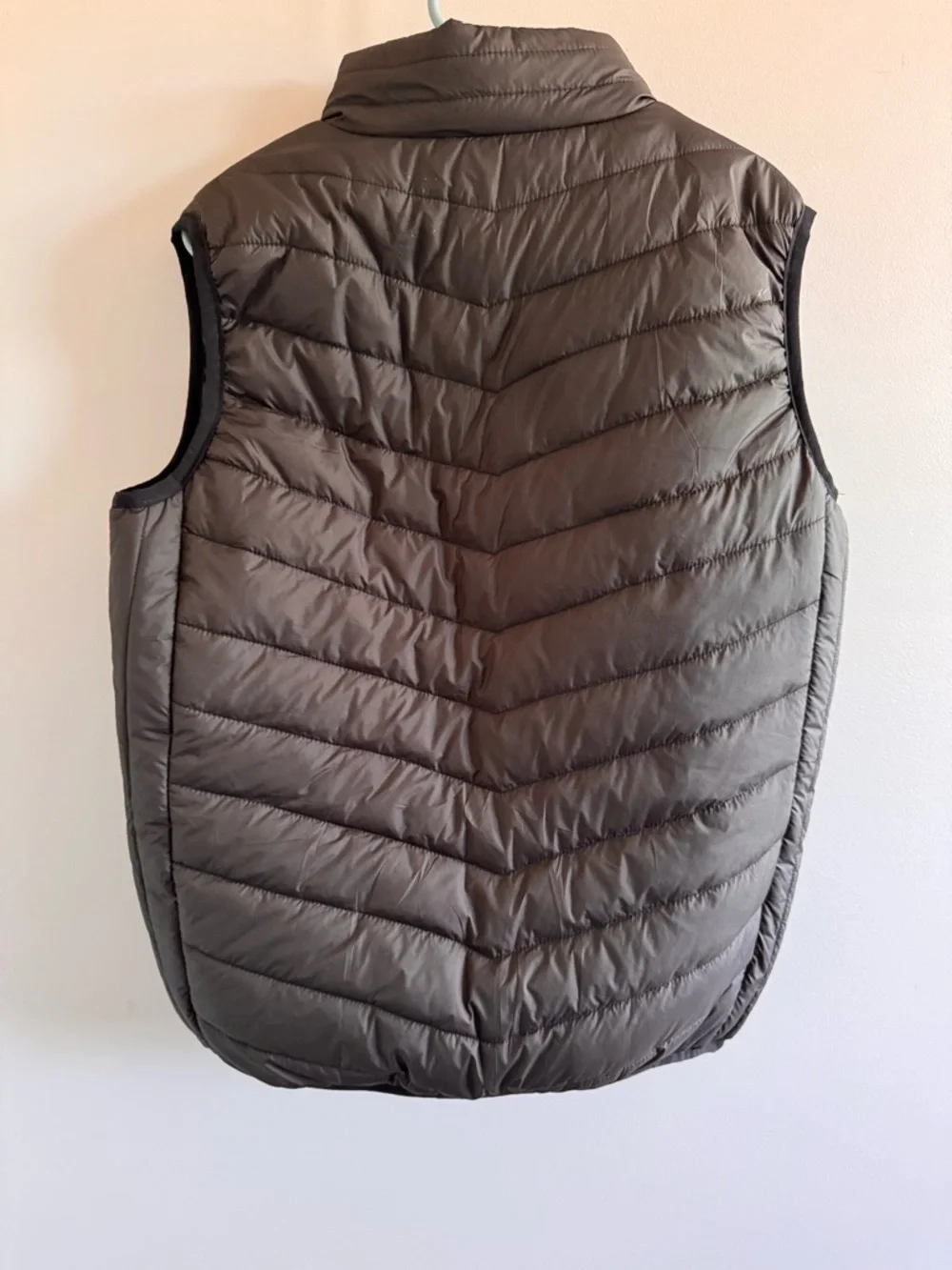 Men's Quilted Insulated Heating Vest - Black Fishing Hiking‎ outdoors Medium